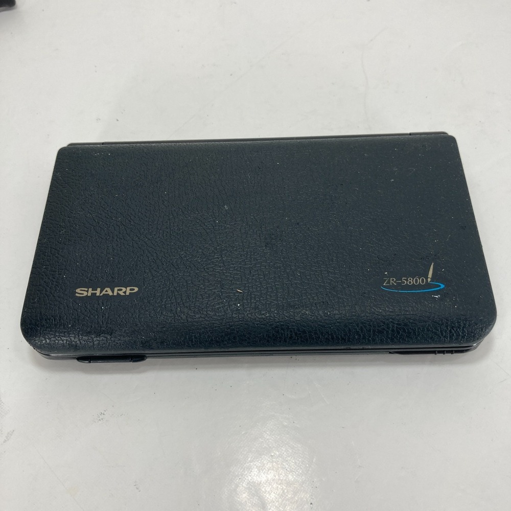 Vintage Sharp Zaurus PDA Personal Electronic Organizer ZR-5800 Tested & Working